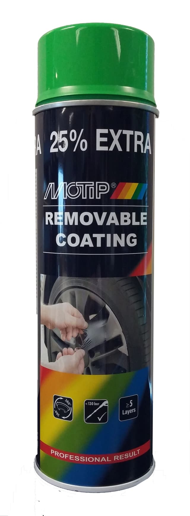 MOTIP MOTIP REMOVABLE COATING GROEN 500ML (1ST)