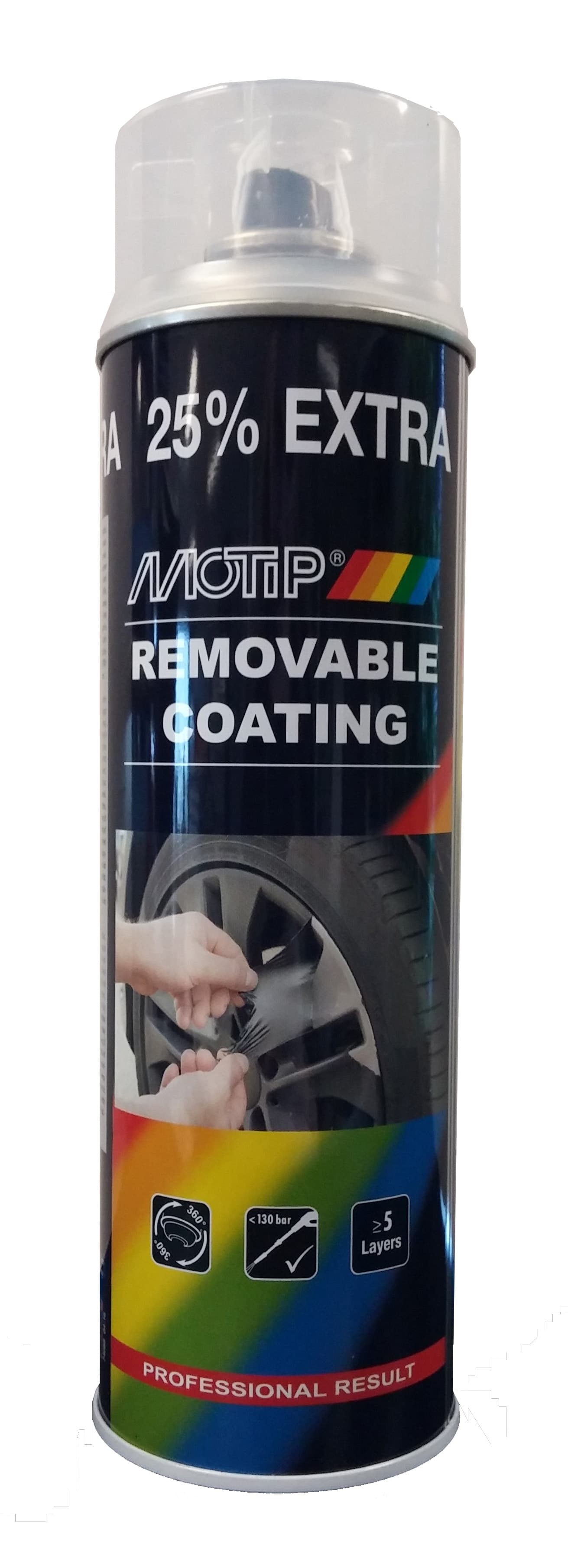 MOTIP MOTIP REMOVABLE COATING TRANSPARANT 500ML (1ST)