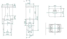 ZEKERING TYPE JAP-B 100A (5ST)