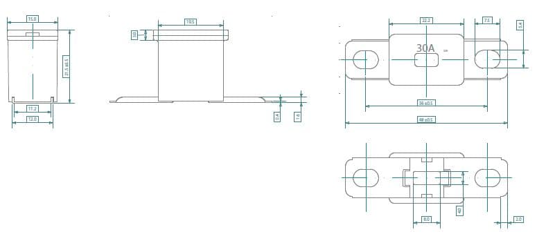 ZEKERING TYPE JAP-CS 140A (5ST)