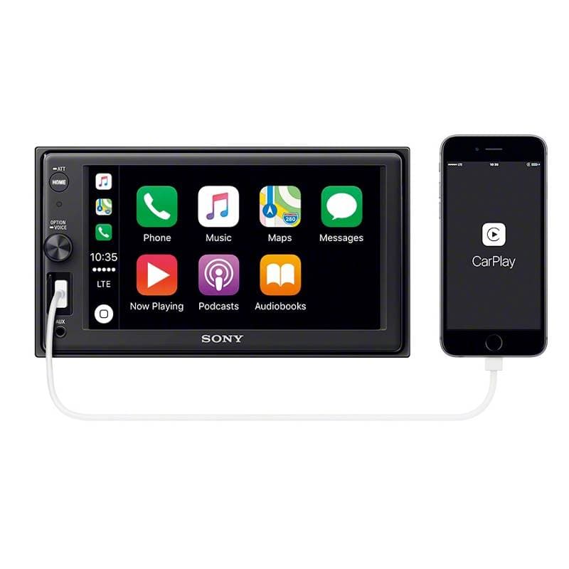 SONY XAV-AX1000 - VISUAL 2-DIN AUTORADIO-MULTIMEDIA, APPLE CARPLAY-BLUETOOTH-PLUG&PLAY (1S