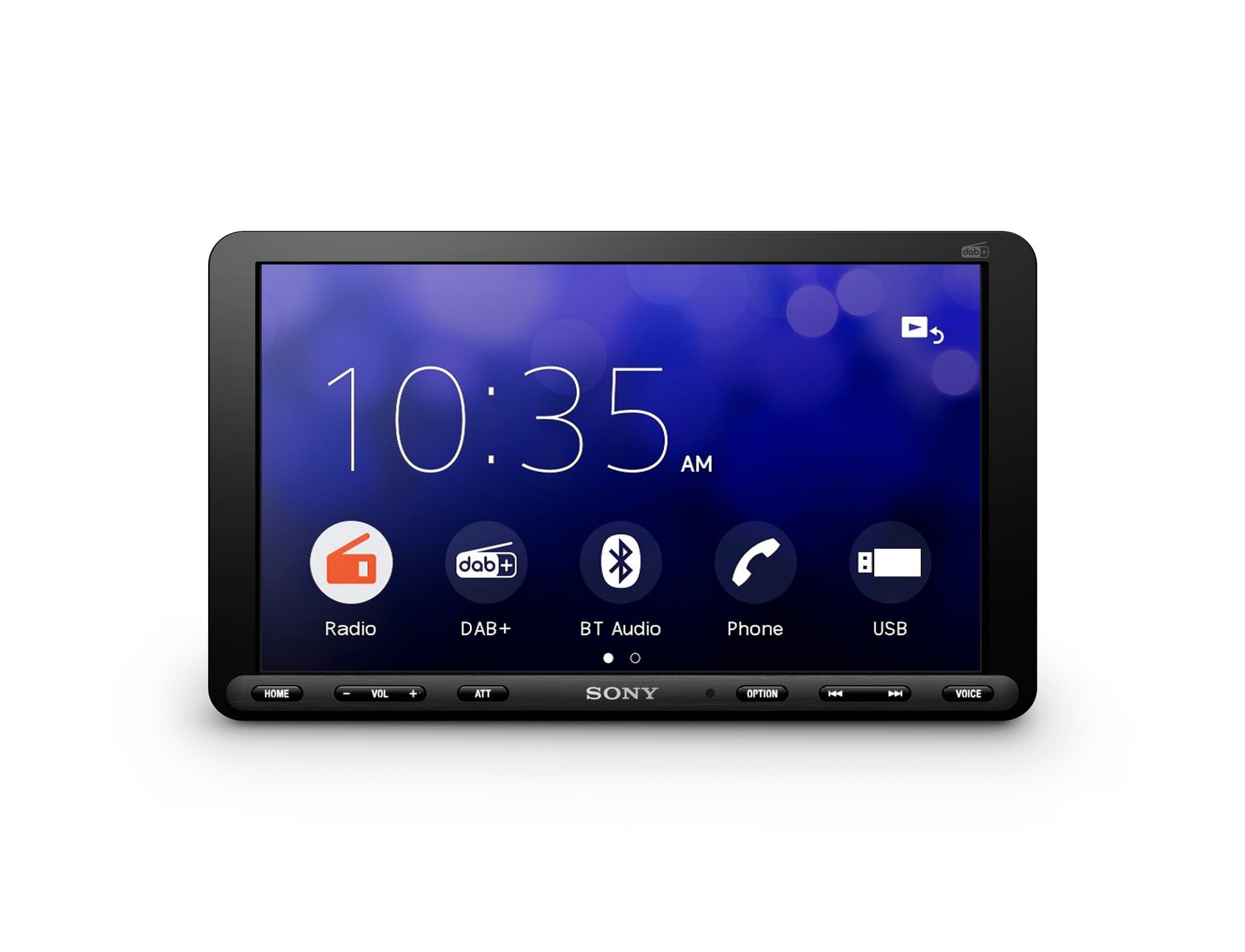 SONY XAV-AX8050D - 1-DIN AUTORADIO - MULTIMEDIA- BLUETOOTH - CARPLAY - ANDROID AUTO.  (1ST